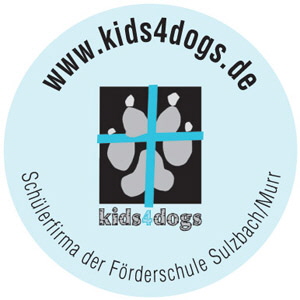 Aufkleber kids4dogs.de