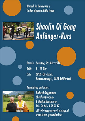 Shaolin Kurs Gappmeyer, Österreich