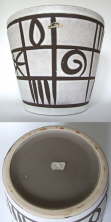 Bay Keramik Blumentopf mit Preisschild_coll