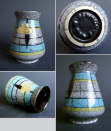 Bay Keramik klein hellblau grau gelb (1)