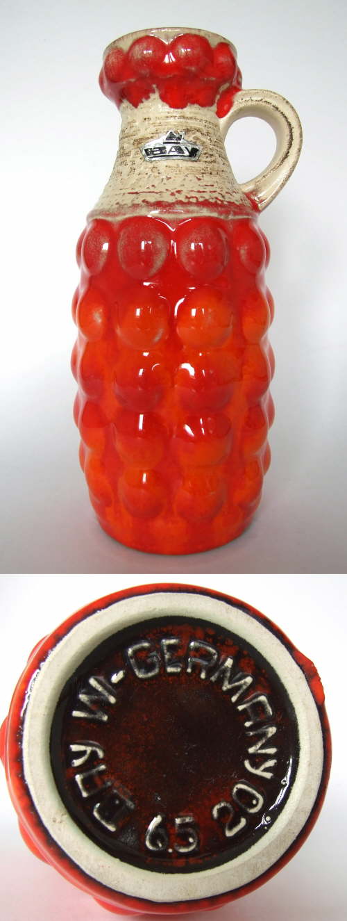bay keramik 65-20 orange bubbles_coll