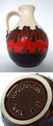 bay keramik 71-17 rot schwarz beige_coll