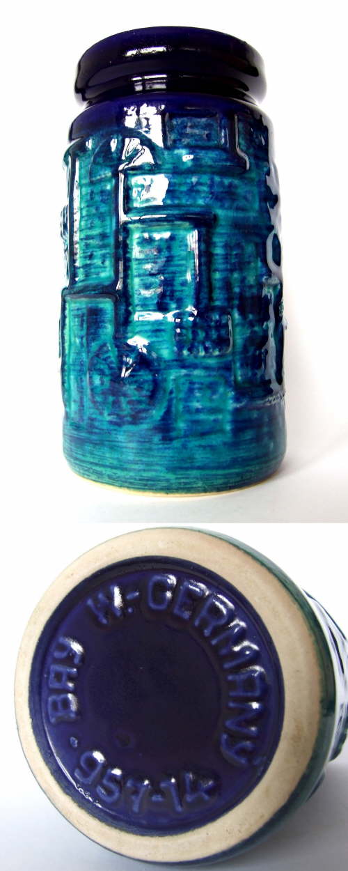 bay keramik 957-14 bitossi blau_coll