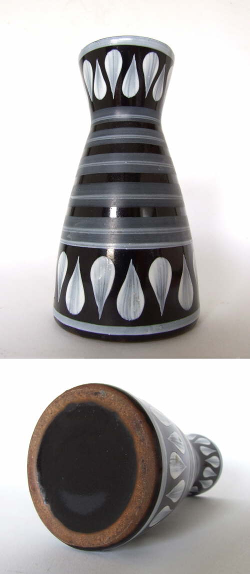 mystery vase klein schwarz-weiß, ungemarkt  COLLAGE