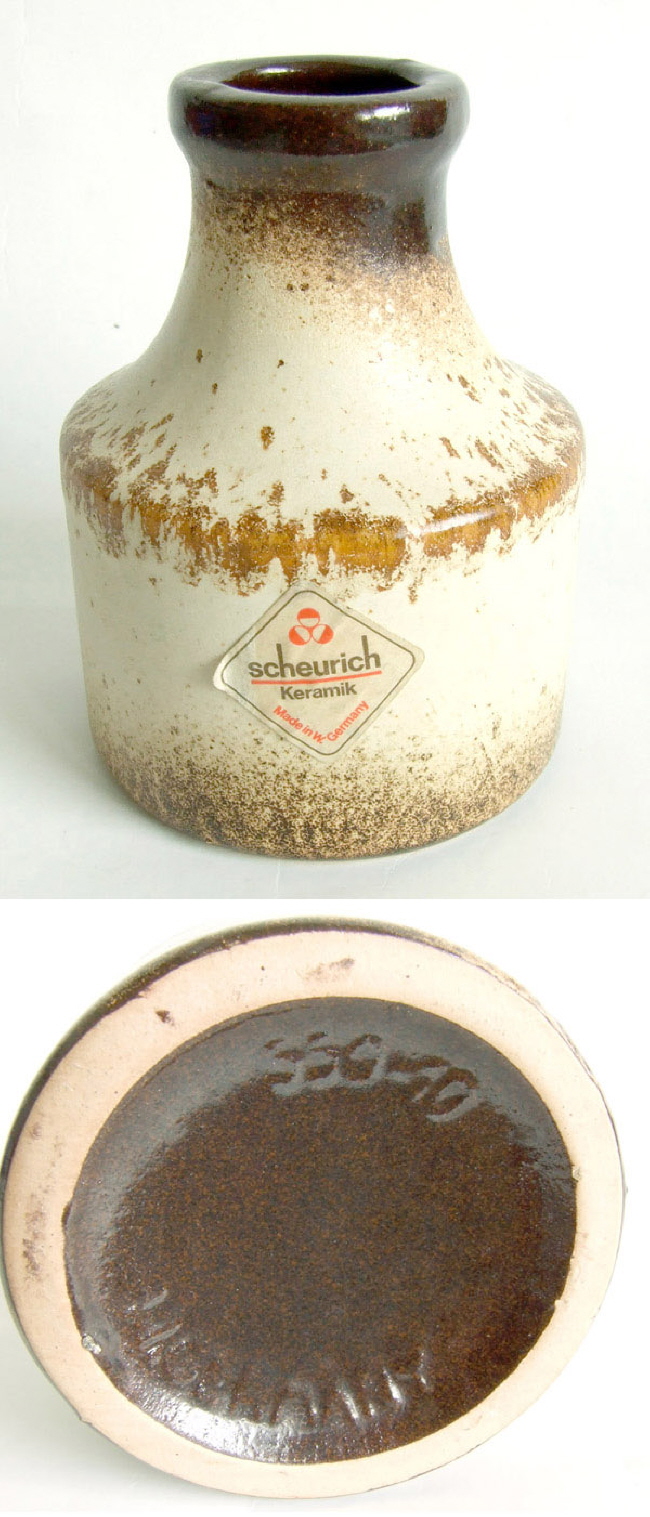 scheurich 550-10 creme-braun etikett